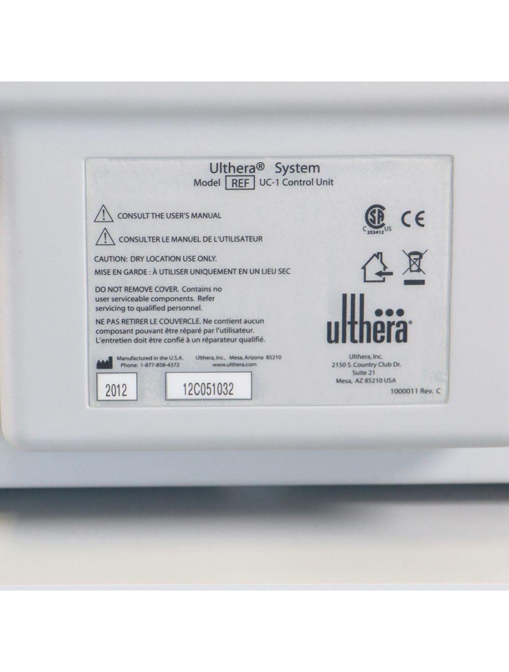 2012 Ulthera Ultherapy DEEPsee Ultrasound Skin Tightening RadioFrequency RF w/HP Sol International Medical