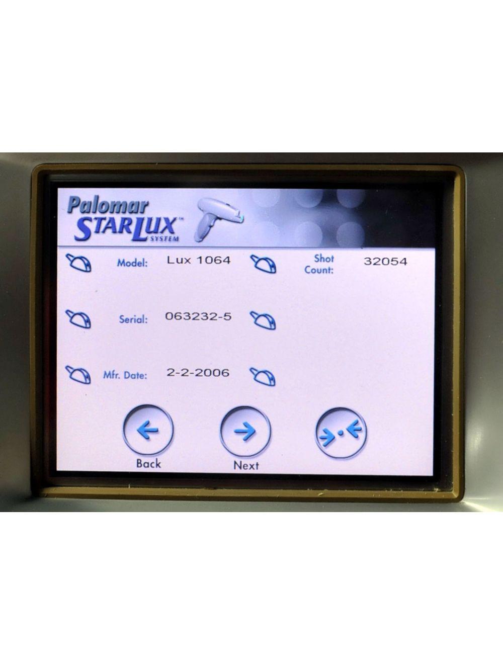 2006 Palomar Lux1064 Nd:Yag Laser HandPiece Lux 1064 StarLux 300 500 Hand Piece Palomar