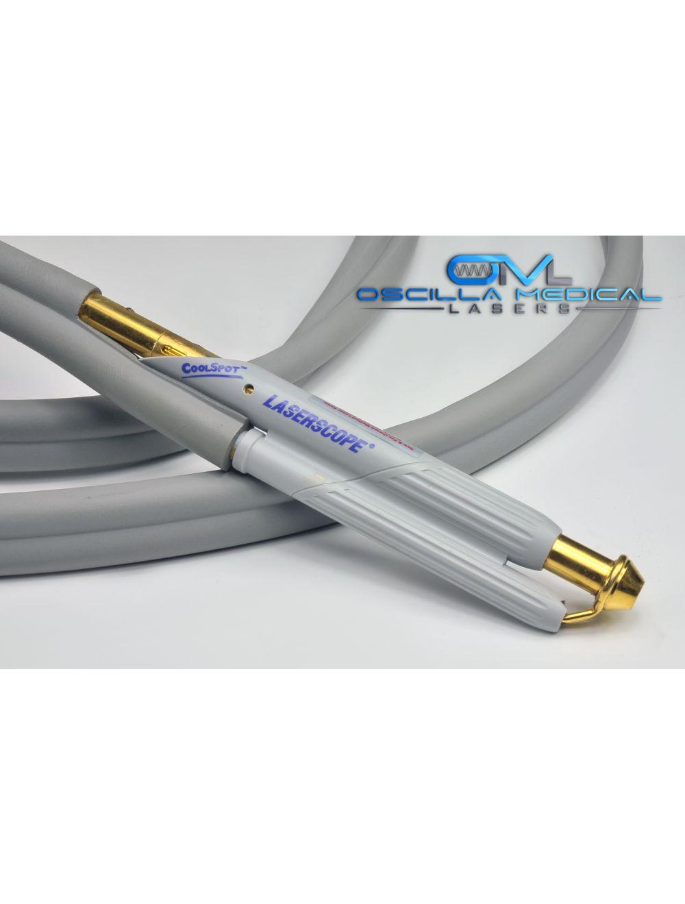 Laserscope Lyra / Lyra i Versastat CoolSpot HandPiece 10mm Fiber 1064nm AMS Sol International Medical