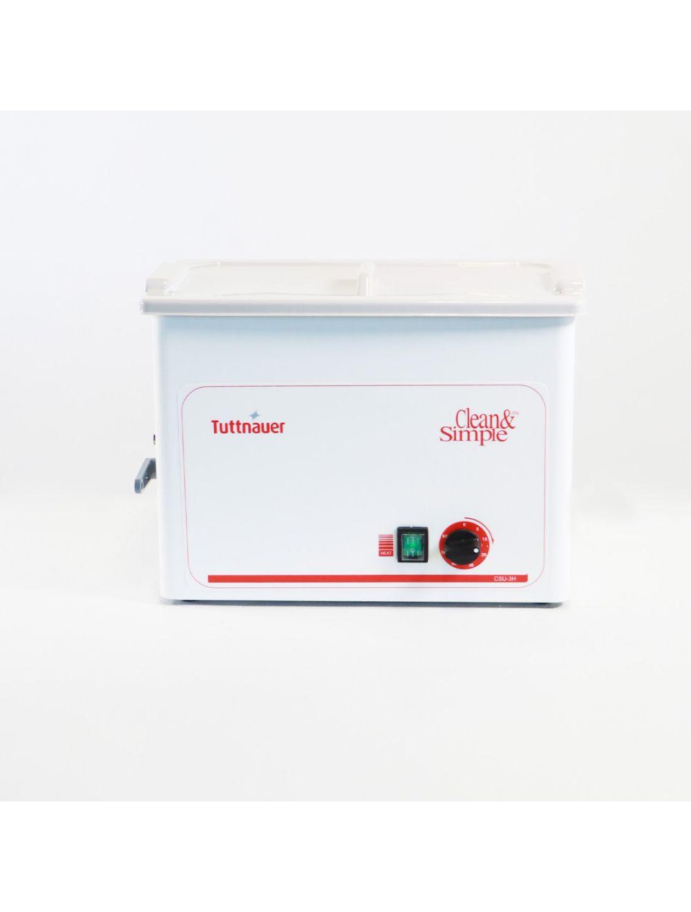 Tuttnauer Clean and Simple Ultrasonic Cleaner Three Gallon Capacity CSU3HE 26911 Sol International Medical