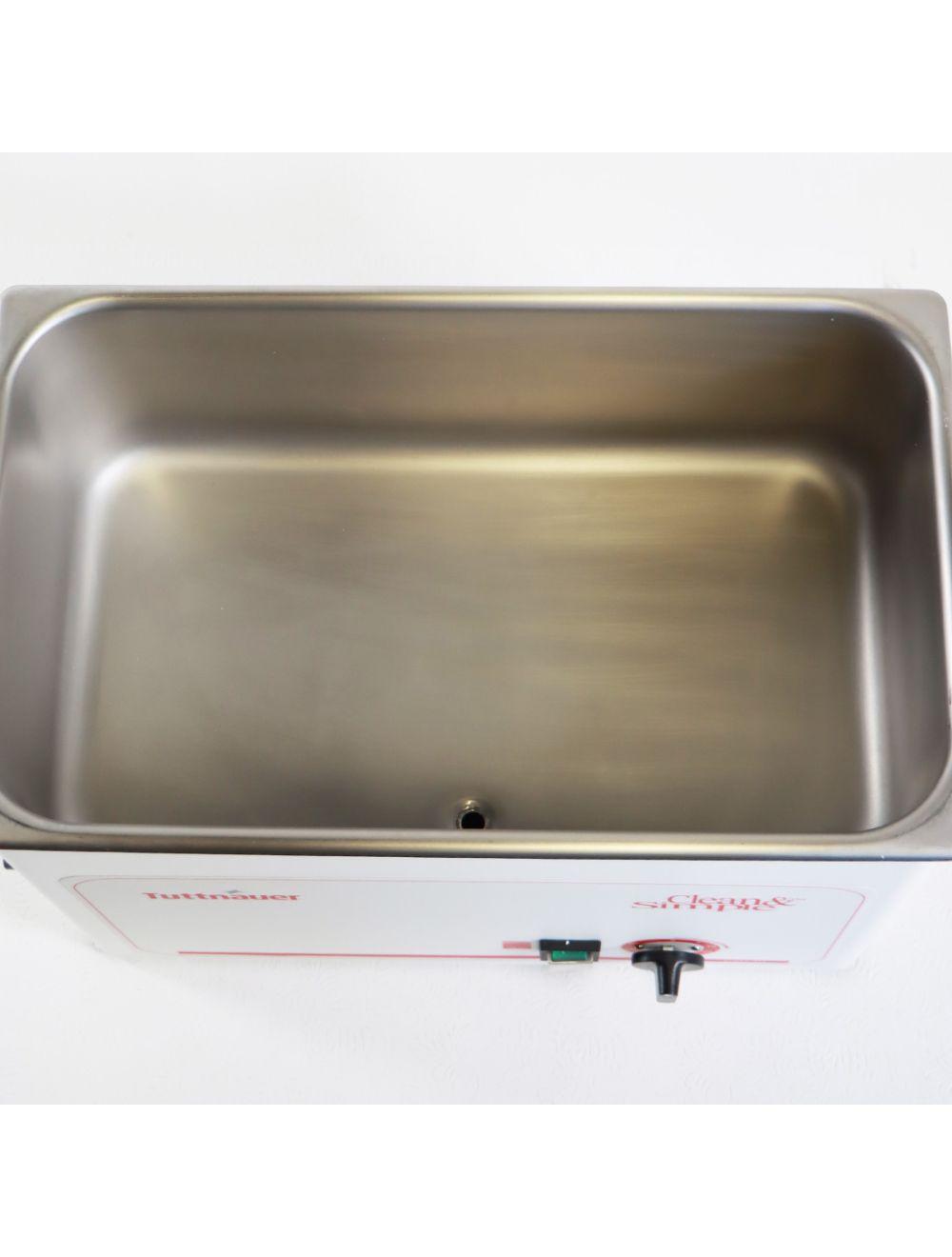 Tuttnauer Clean and Simple Ultrasonic Cleaner Three Gallon Capacity CSU3HE 26911 Sol International Medical