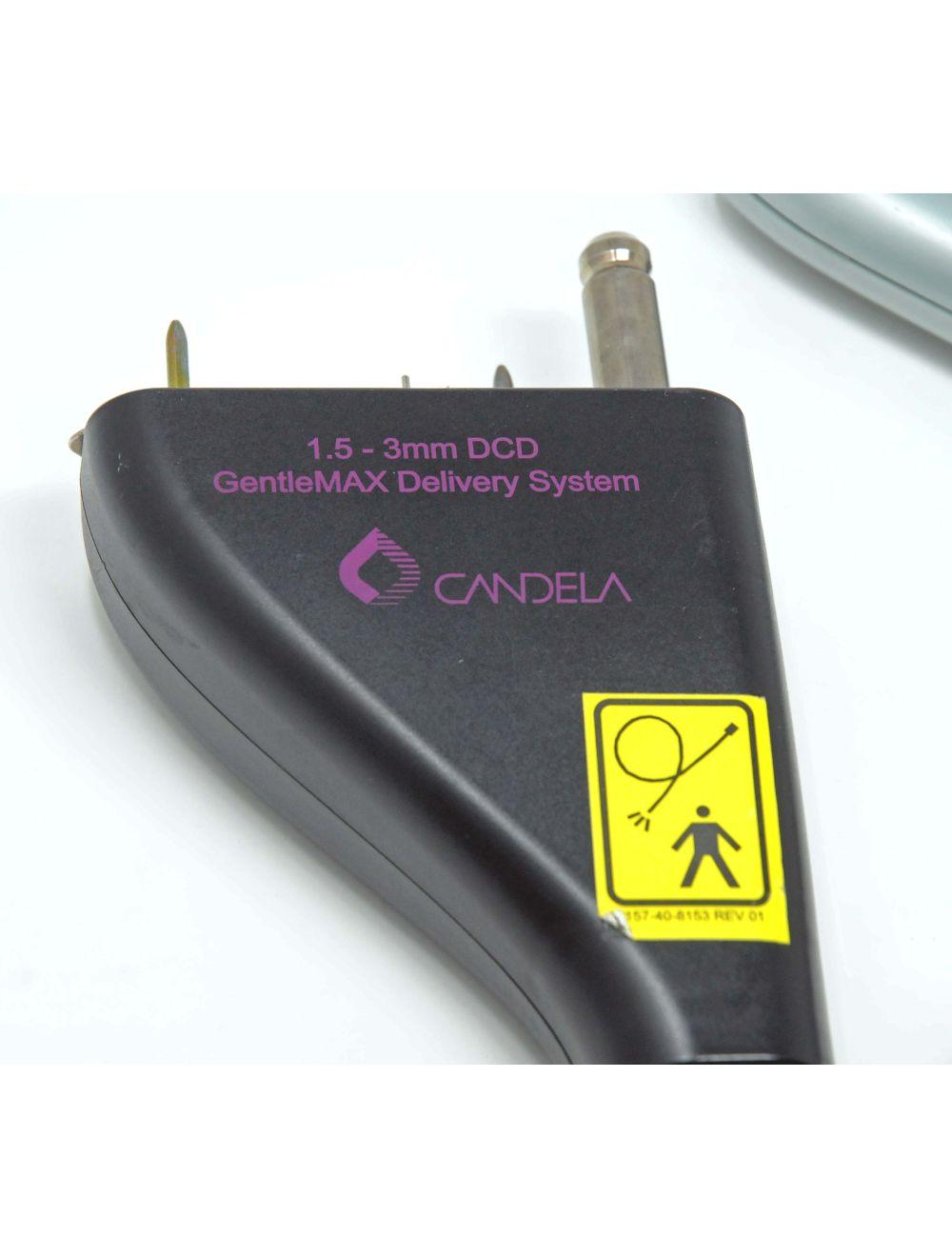 Candela GentleMAX GMax 1.5-3mm DCD Delivery System HandPiece Nd:Yag Alexandrite Candela