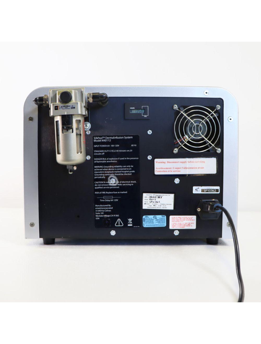 Envy Medical SilkPeel Dermalinfusion Skin Resurfacing Treatment System 1,358.1 Hours Sol International Medical