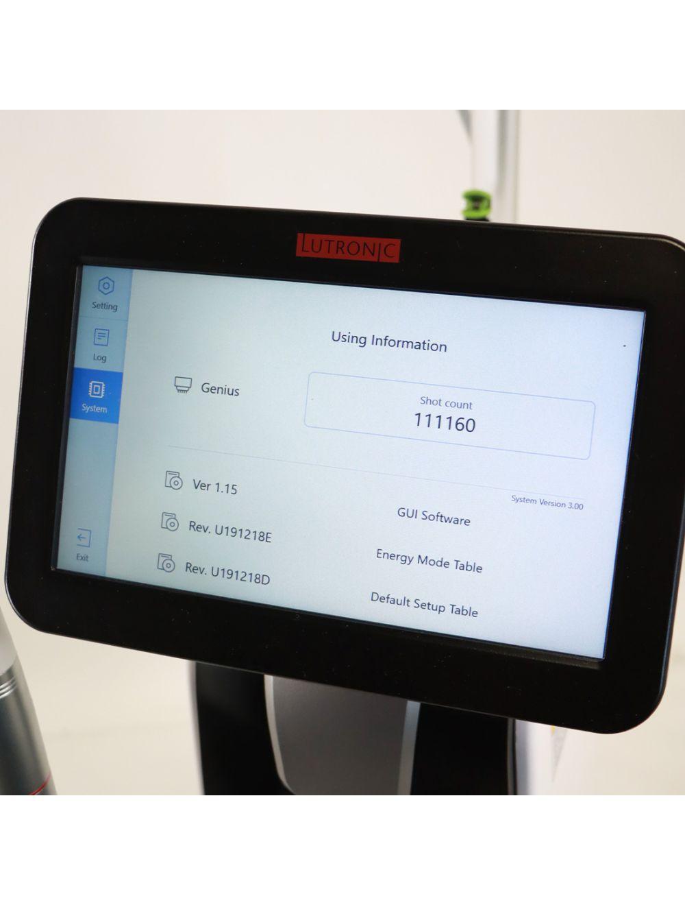 2022 Lutronic Genius Intelligent Focused Radio Frequency Mirconeedling System RF Lutronic