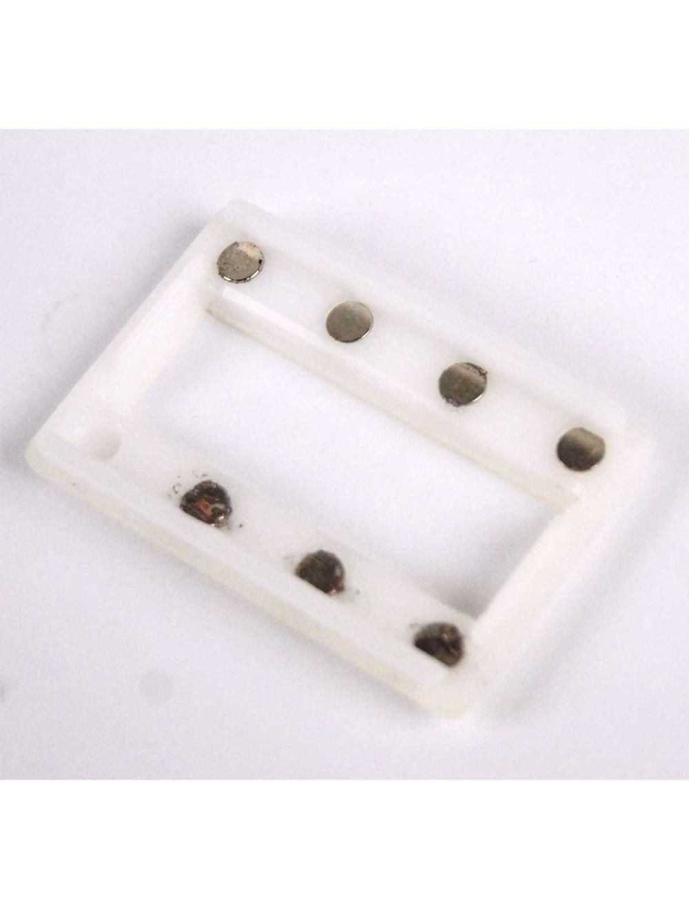 Sciton BBL IPL Handpiece Adapter Magnetic Plastic Tip Bezel Frame White Sol International Medical
