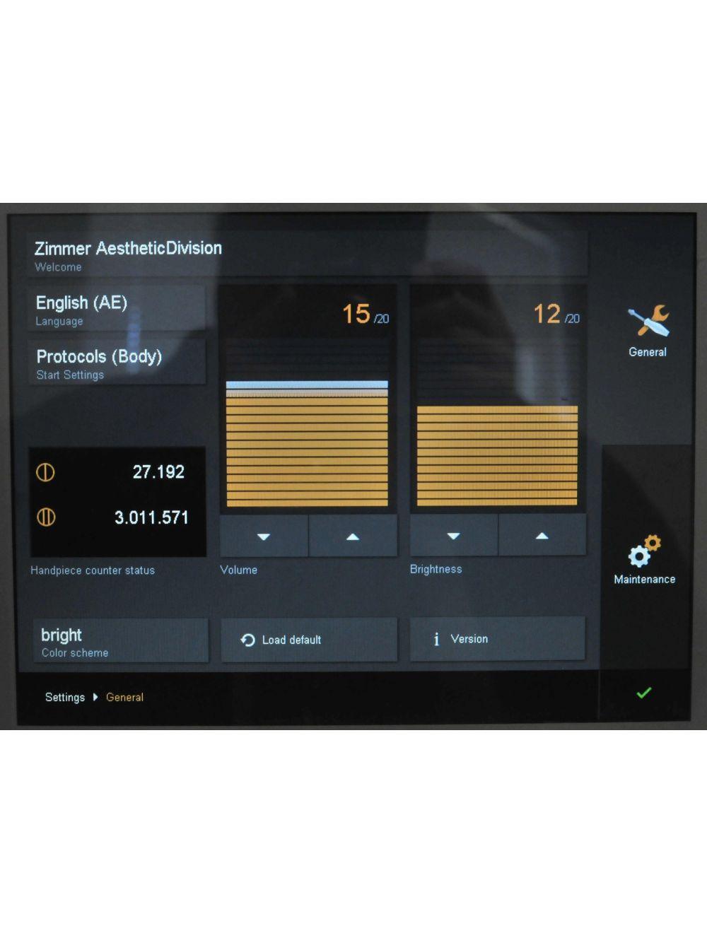 Zimmer ZWave Enpuls Handpiece 2.2 Radial Shockwave Therapy REF 5413 Hand Piece Sol International Medical