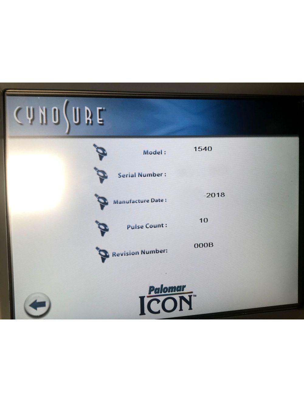 Palomar ICON Laser 1540 Erbium Fractional Handpiece Skin Resurfacing LOW SHOTS! Palomar