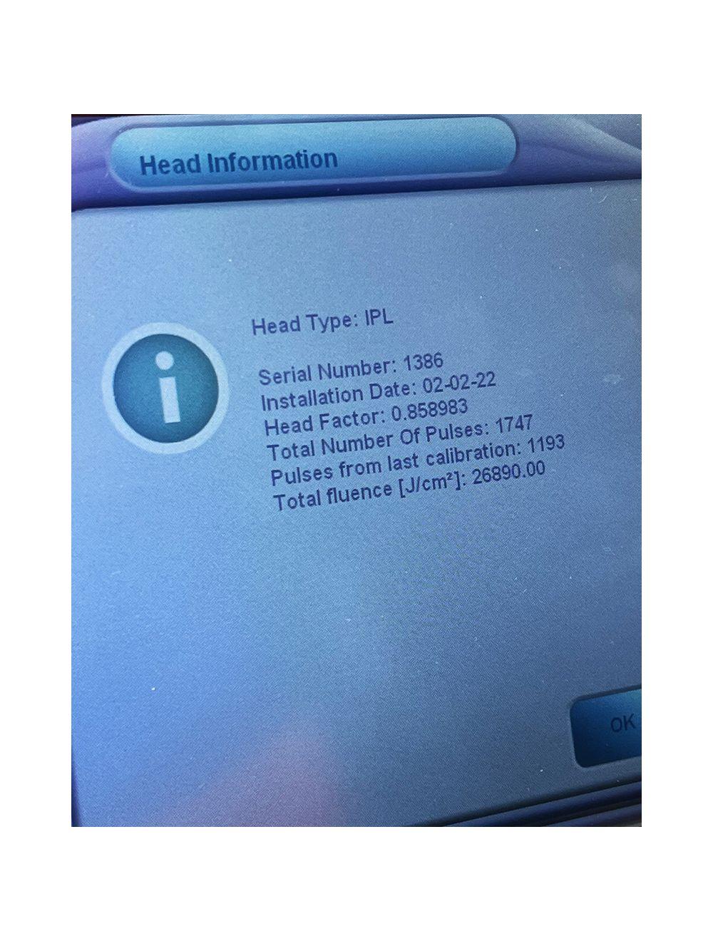 Lumenis M22 Multi-Spot Universal IPL Laser Handpiece SA-1026350 Facial Wrinkles Lumenis