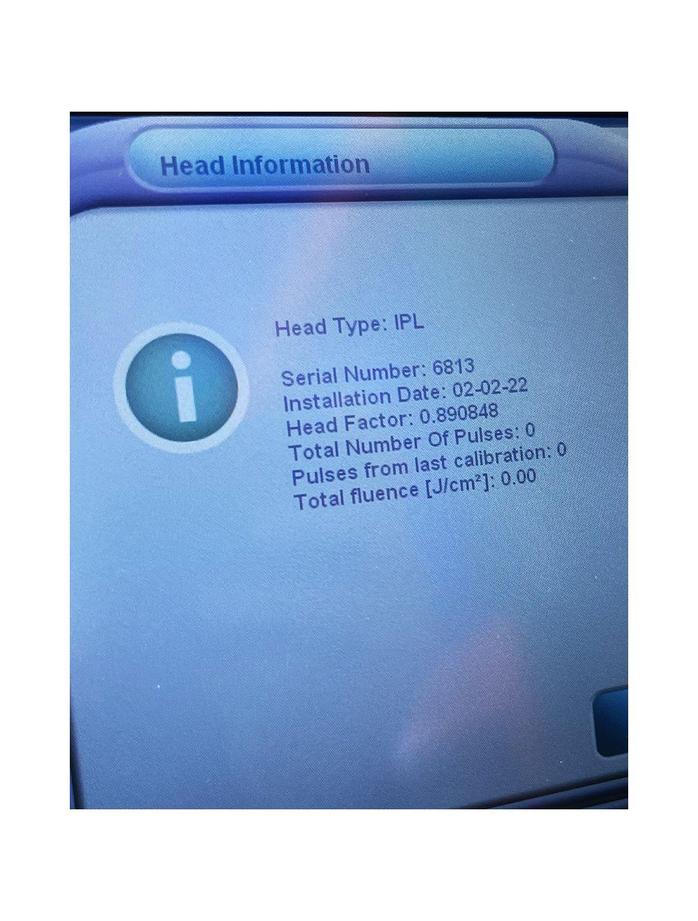 Lumenis M22 Multi-Spot Laser Universal IPL Handpiece SA-1026350 Wrinkles Lesions Lumenis