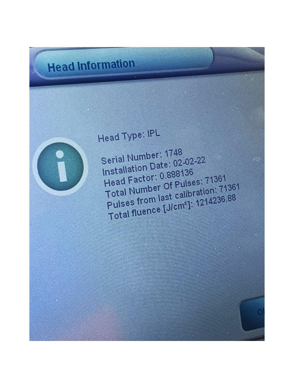 Lumenis M22 Multi-Spot Facial Wrinkles Lesions Universal IPL Laser Handpiece Lumenis