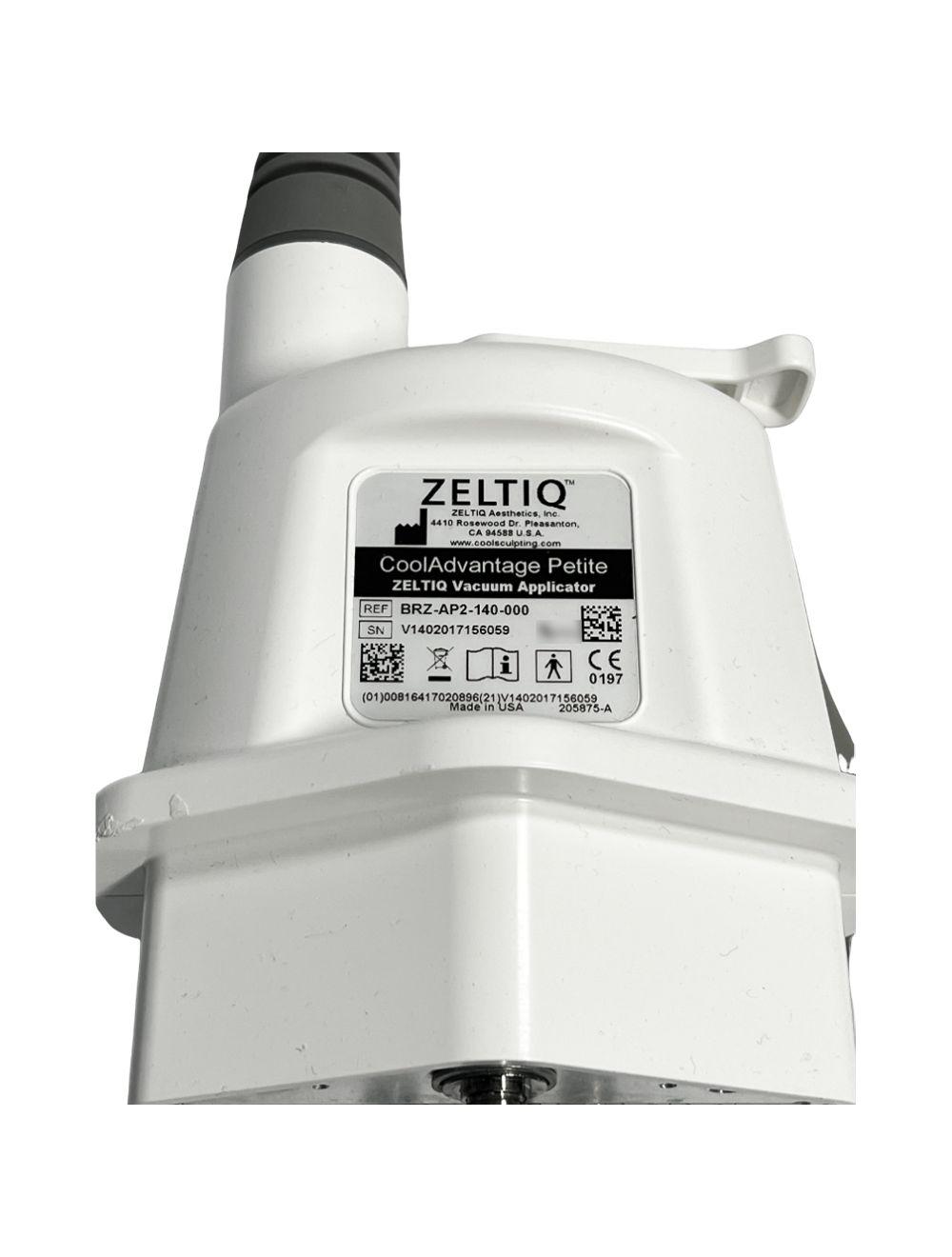 Zeltiq CoolAdvantage Petite Vacuum Applicator Handpiece BRZ-AP2-140-000 Zeltiq