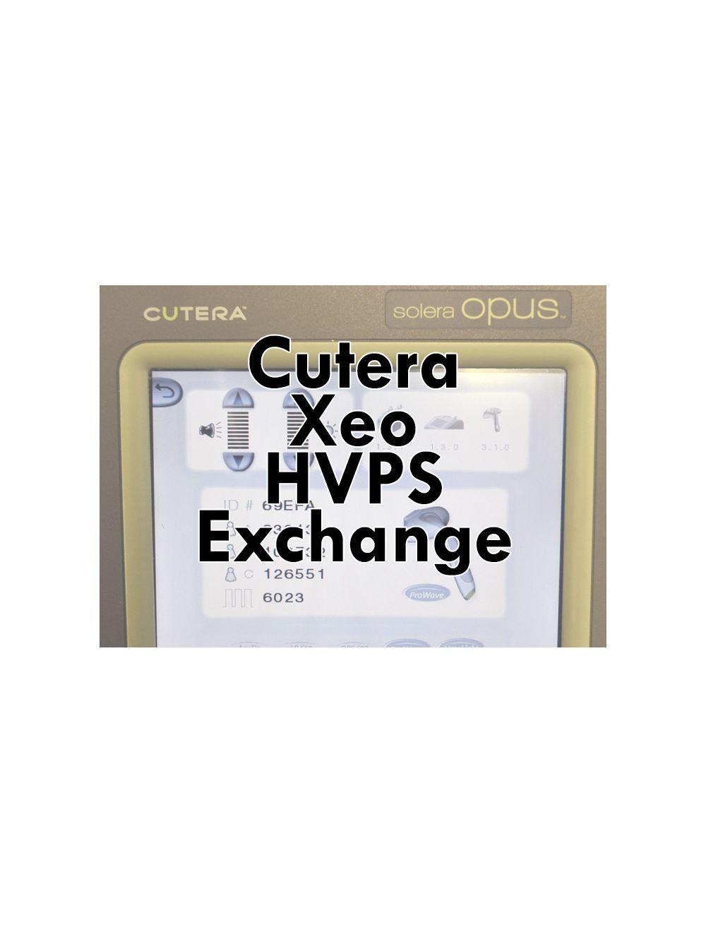 Cutera Xeo HVPS Exchange Laser System IPL Palomar