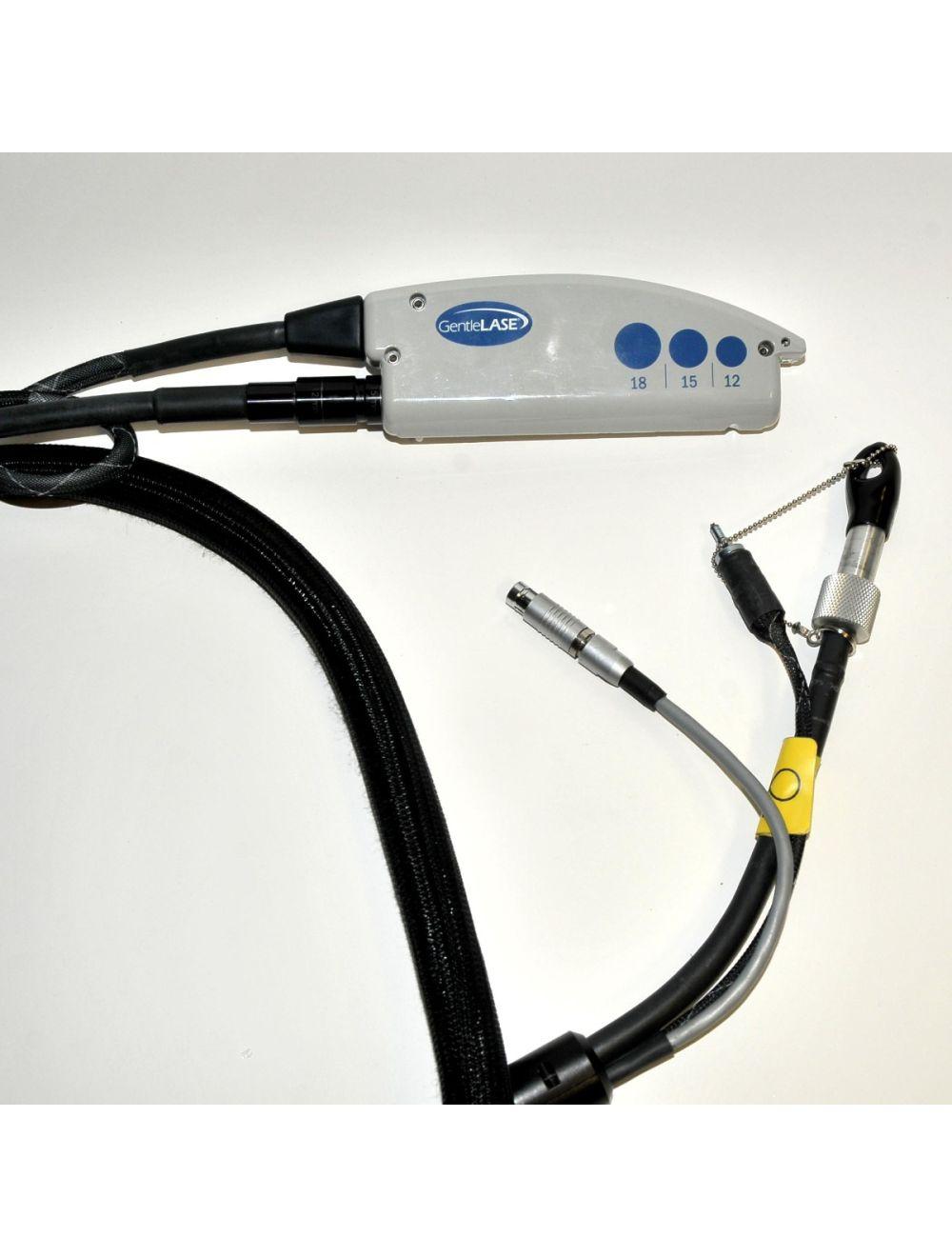 Candela GentleLASE Laser HandPiece Fiber 12 15 18mm 2157-40-8068 Hair Removal HR Candela