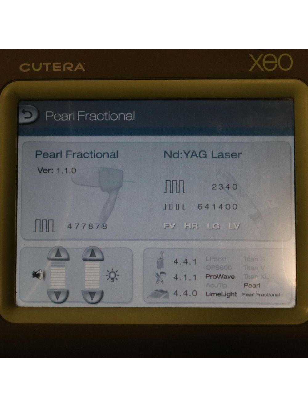 2011 Cutera Pearl Fractional ErYSGG Laser Skin Scar Deep Resurfacing 500K shots Cutera