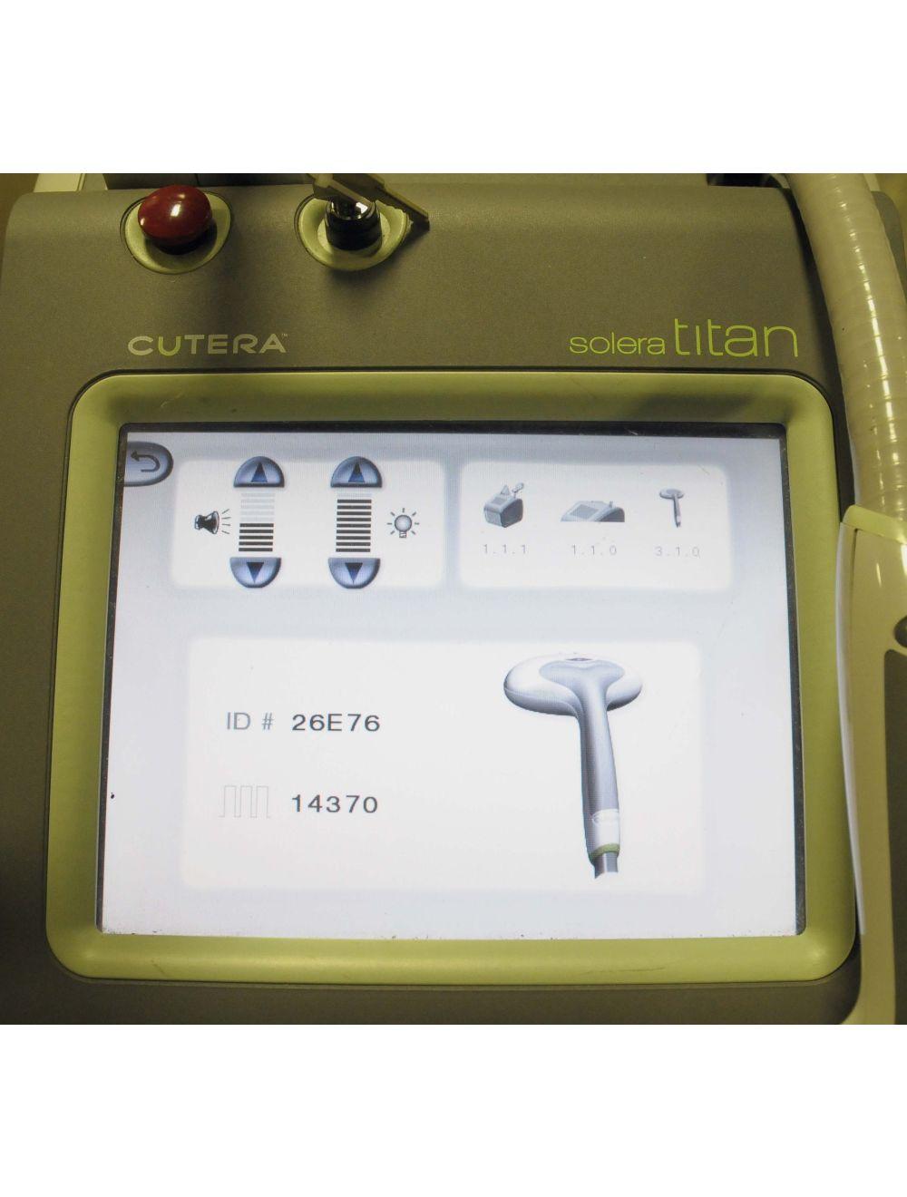 2006 Cutera Solera Titan IPL Laser HandPiece Aesthetic Cosmetic Skin Tightening Cutera