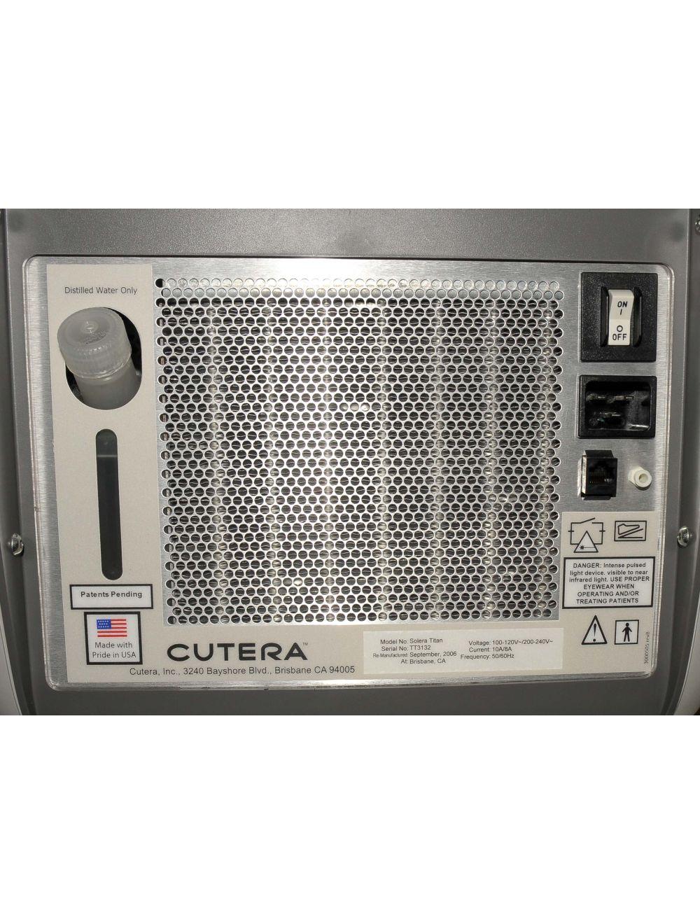 2006 Cutera Solera Titan IPL Laser HandPiece Aesthetic Cosmetic Skin Tightening Cutera