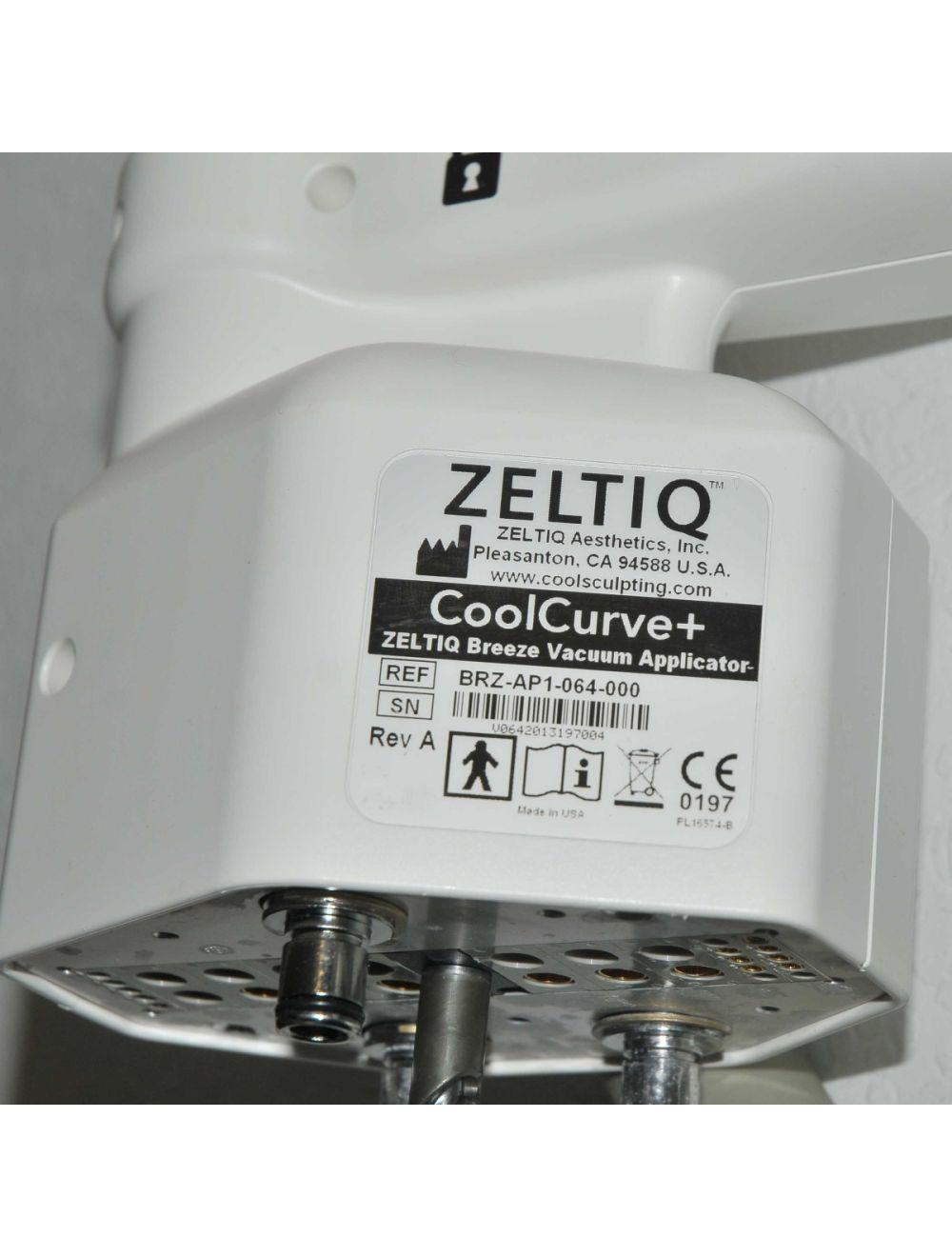 Zeltiq CoolSculpting CoolCurve+ Vacuum Applicator Hand Piece BRZ-AP1-064-00 Zeltiq