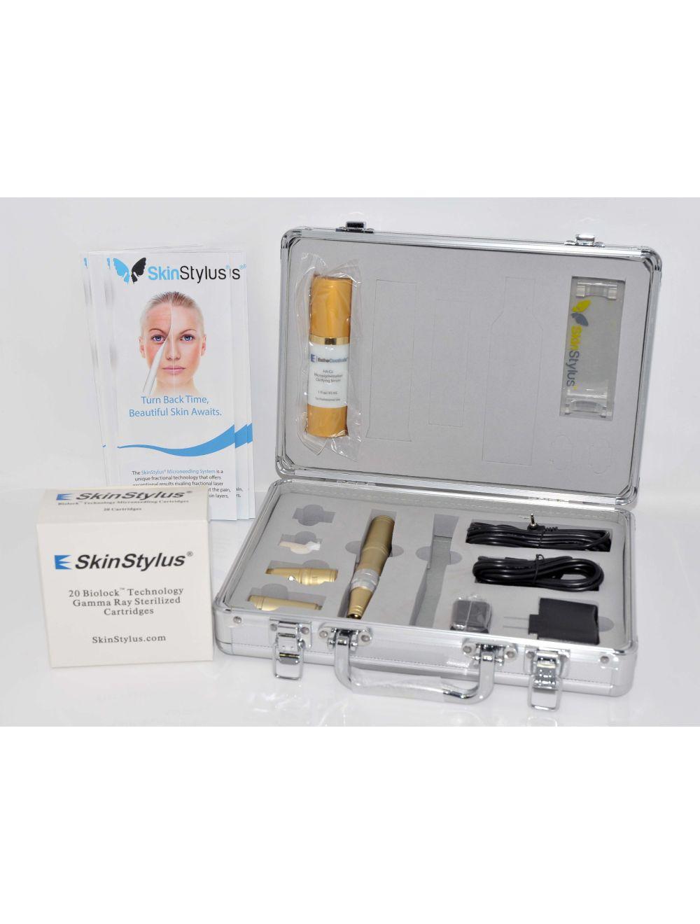 Pen Gold SkinStylus BioLock Microneedling Professional Kit Microneedle DEMO Sol International Medical