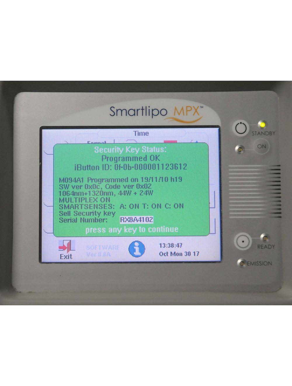 2008 Cynosure SmartLipo MPX 24 Watt Nd:Yag Laser System 1064nm 1320nm Facial Leg Cynosure