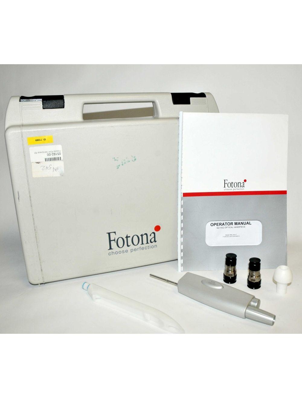 Fotona SP XS Spectro Laser R34 Handpiece Kit 05192-44 Nd YAG Hair Removal HR Fotona