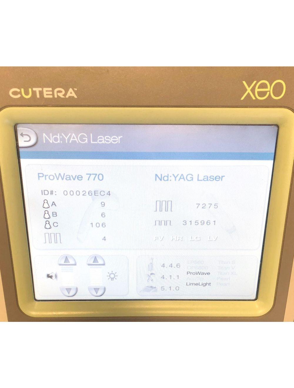 Cutera XEO ProWave 770 IPL Hair Removal Reduction Handpiece Cutera