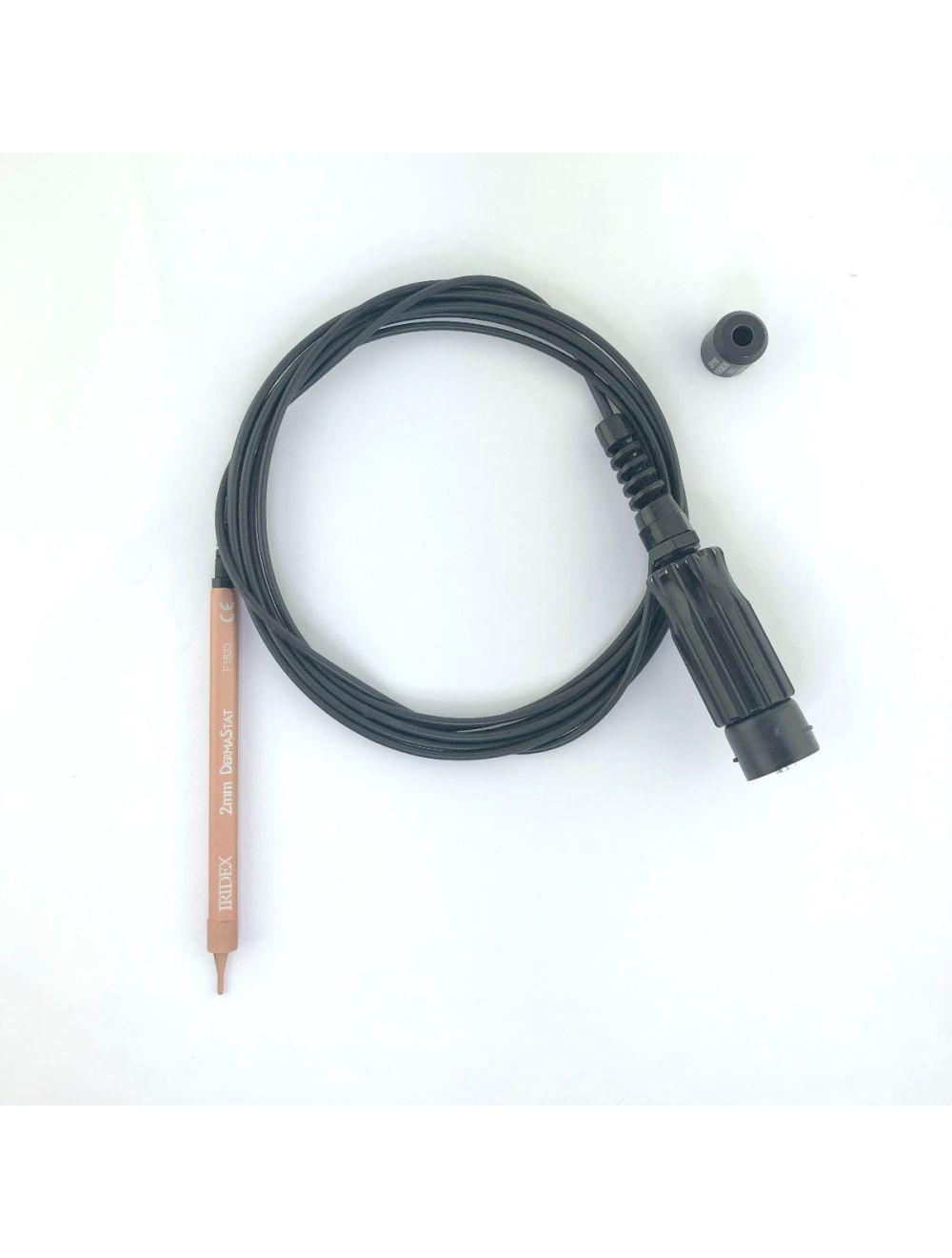 LaserScope Lyra Iridex Dermastat 2mm Aura Laser Handpiece 10-6183 F1633 Fiber Sol International Medical