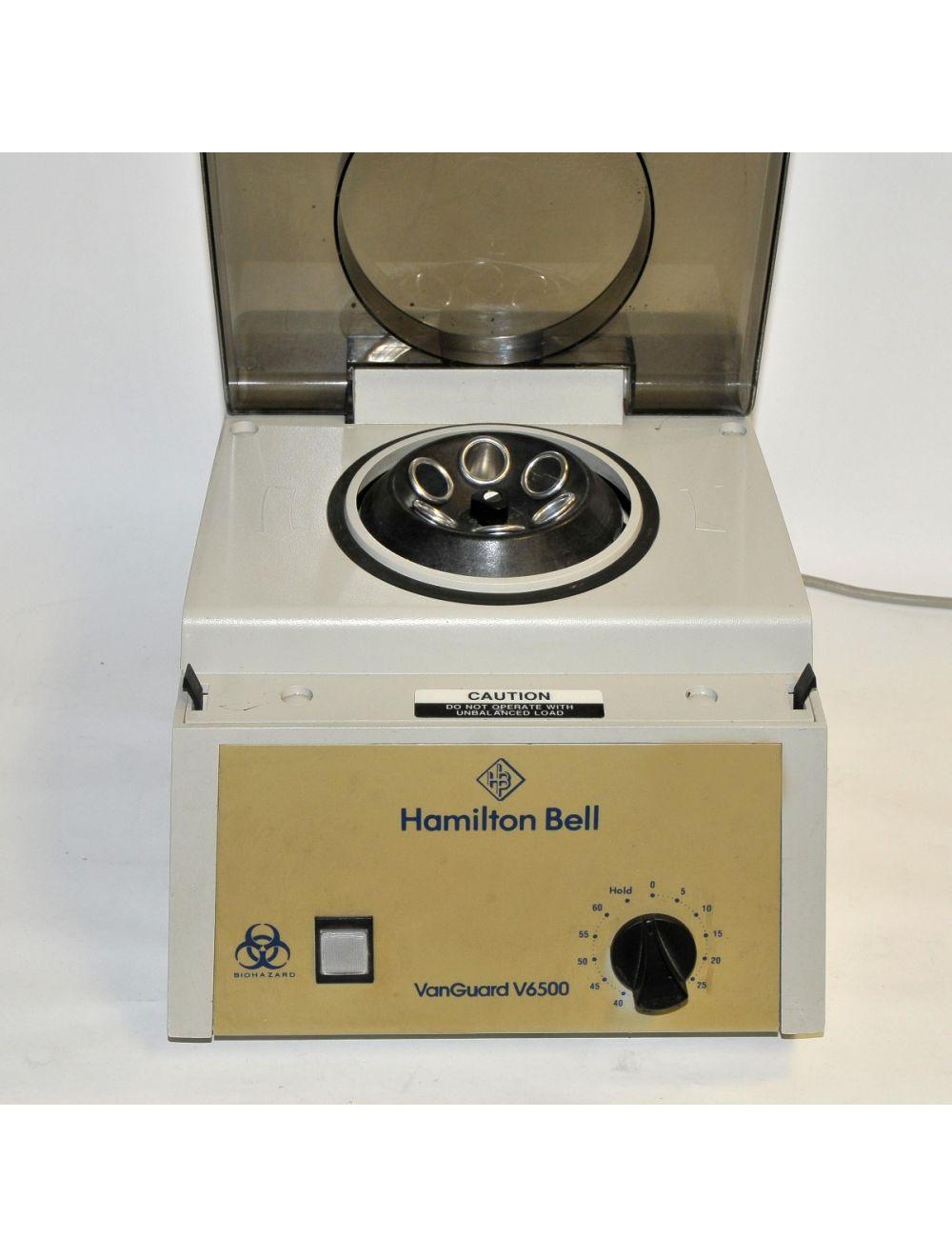 Hamilton Bell Van Guard V6500 Centrifuge Model 6000 6 Slot Rotor Van Guard Timer Sol International Medical