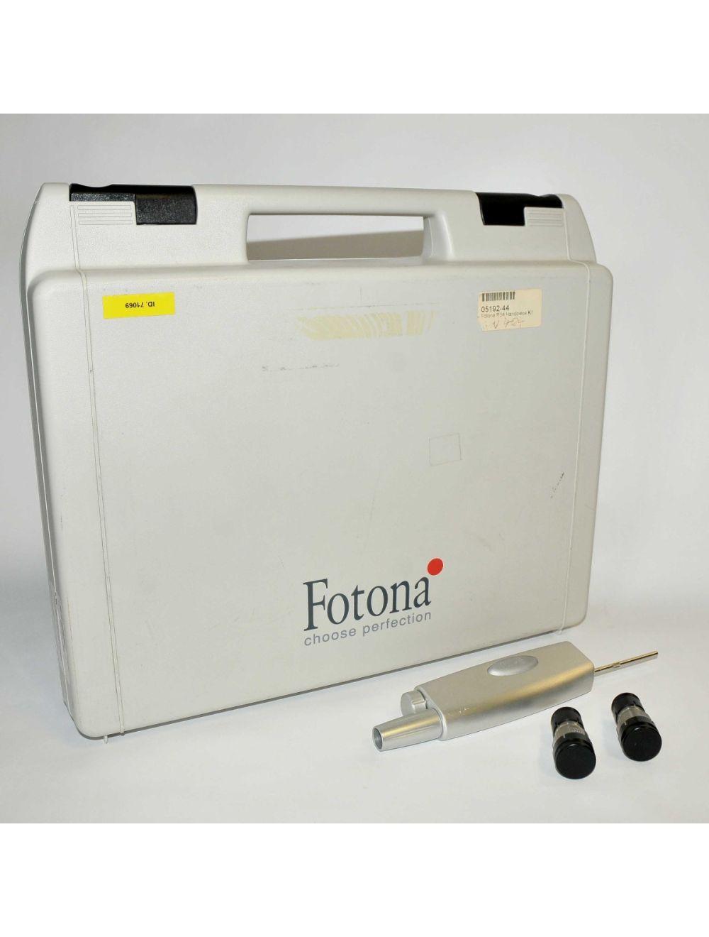 Fotona SP XS Spectro Laser R34 1064nm Nd:YAG Hair Removal Handpiece Kit 05192-44 Fotona