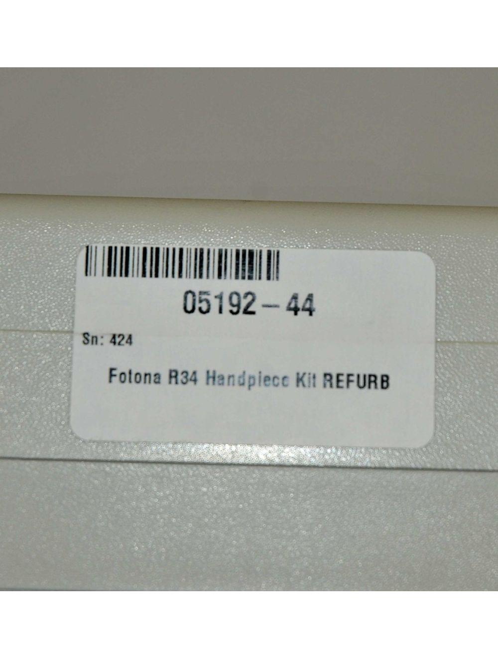 Fotona SP XS Spectro Laser R34 1064nm Nd:YAG Hair Removal Handpiece Kit 05192-44 Fotona