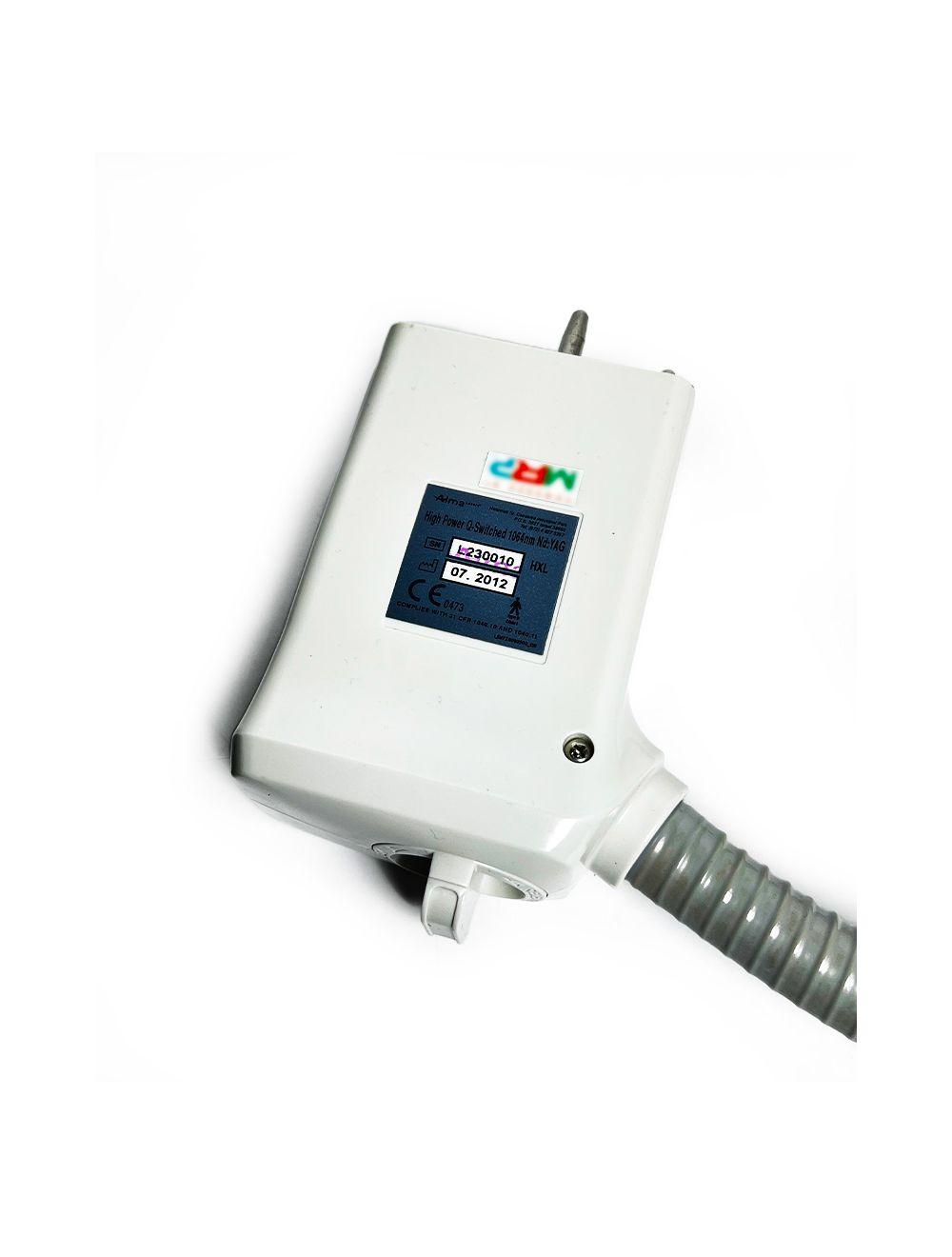 2012 Alma Harmony XL High Powered QSD Q-Switched 1064nm Tattoo Removal Handpiece Alma