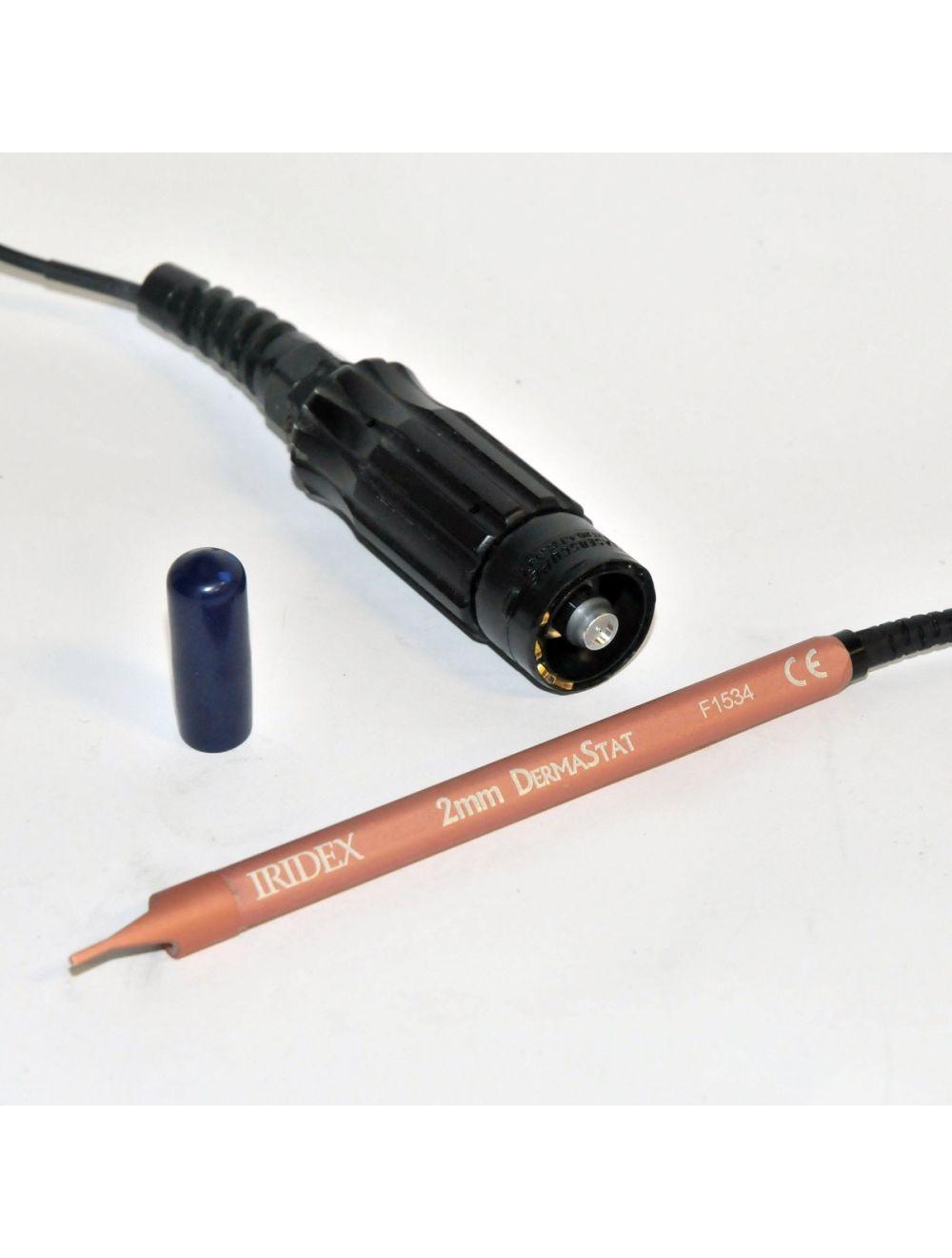 LaserScope Lyra Iridex Dermastat 2mm Aura Laser Handpiece 10-2302 F1534 Fiber Sol International Medical