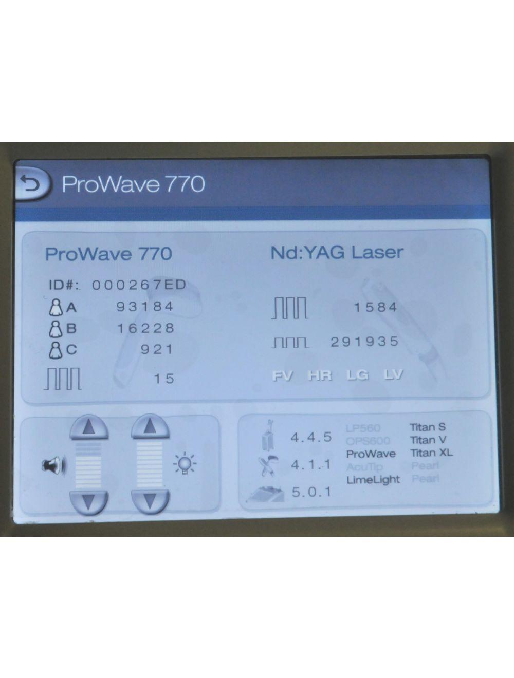 Cutera XEO ProWave 770 IPL Hair Removal Reduction Handpiece Pro Wave Hand Piece Cutera