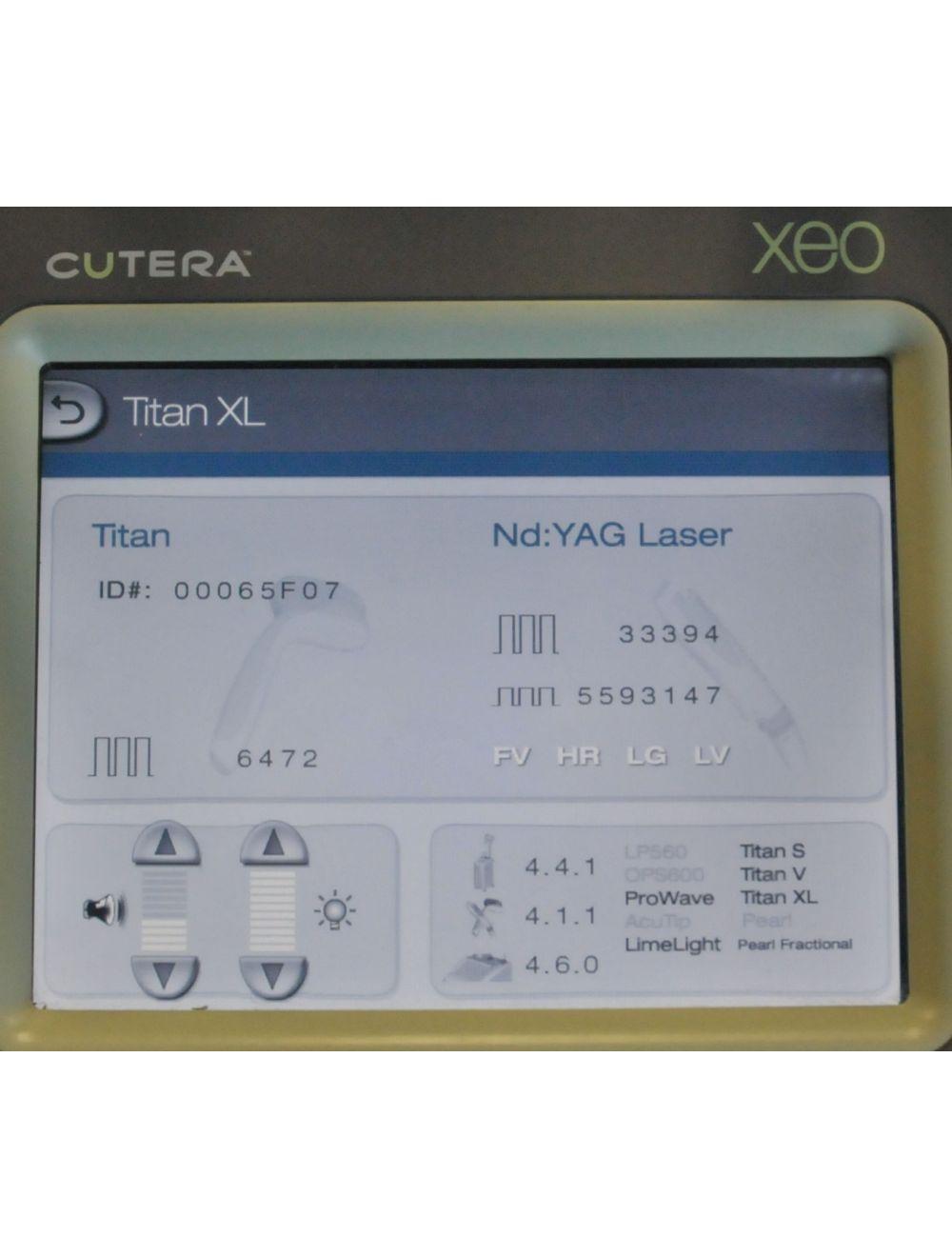 2017 Cutera Xeo Titan XL IPL Skin Tightening Anti-Aging Handpiece LOW 7K SHOTS Cutera