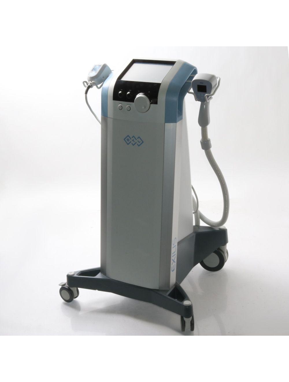 2011 BTL Exilis ELITE 120W RF Contour Skin Tighten 2 Handpiece Large Small 506hr BTL