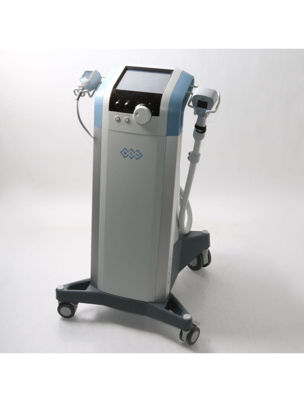 2011 BTL Exilis ELITE 120W RF Body Contour Skin Tight 2 Handpieces Lg Sm 190hr BTL