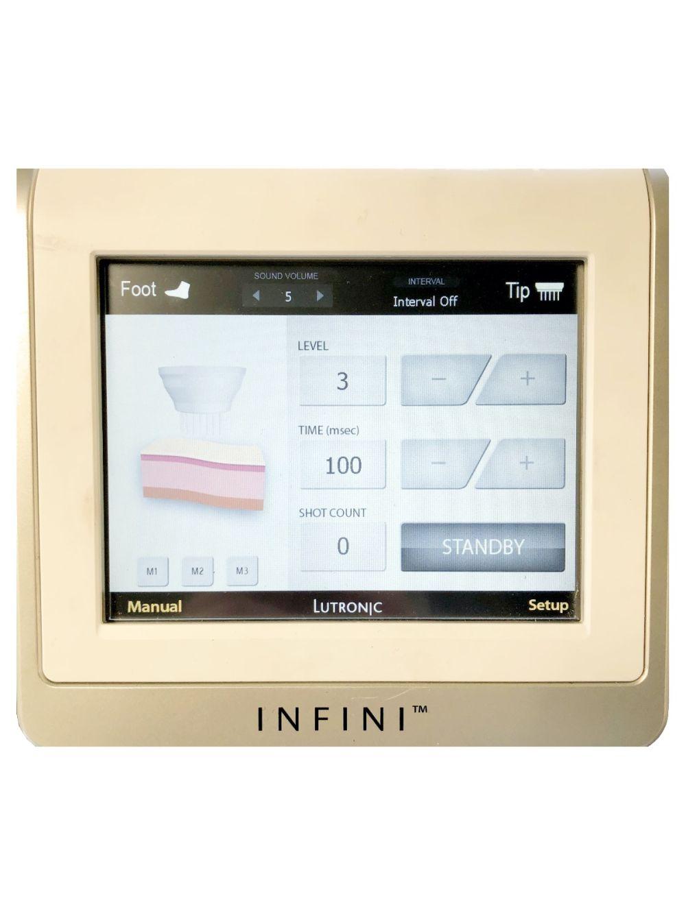 2016 Lutronic Infini Radio Frequency RF Microneedling System R0616G007 Lutronic