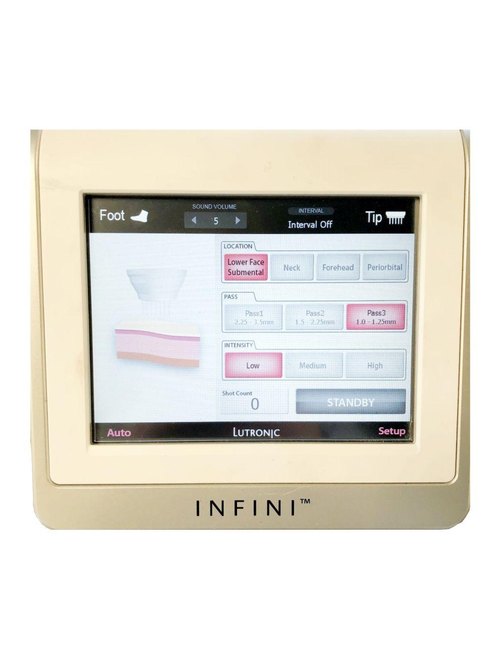 2016 Lutronic Infini Radio Frequency RF Microneedling System R0616G007 Lutronic