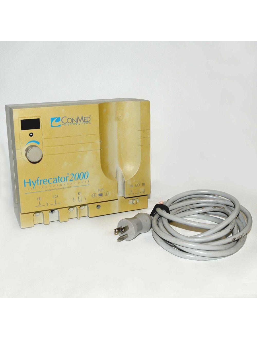 ConMed Hyfrecator 2000 Electrosurgical Generator Monopolar Bipolar 7-900-115 Sol International Medical