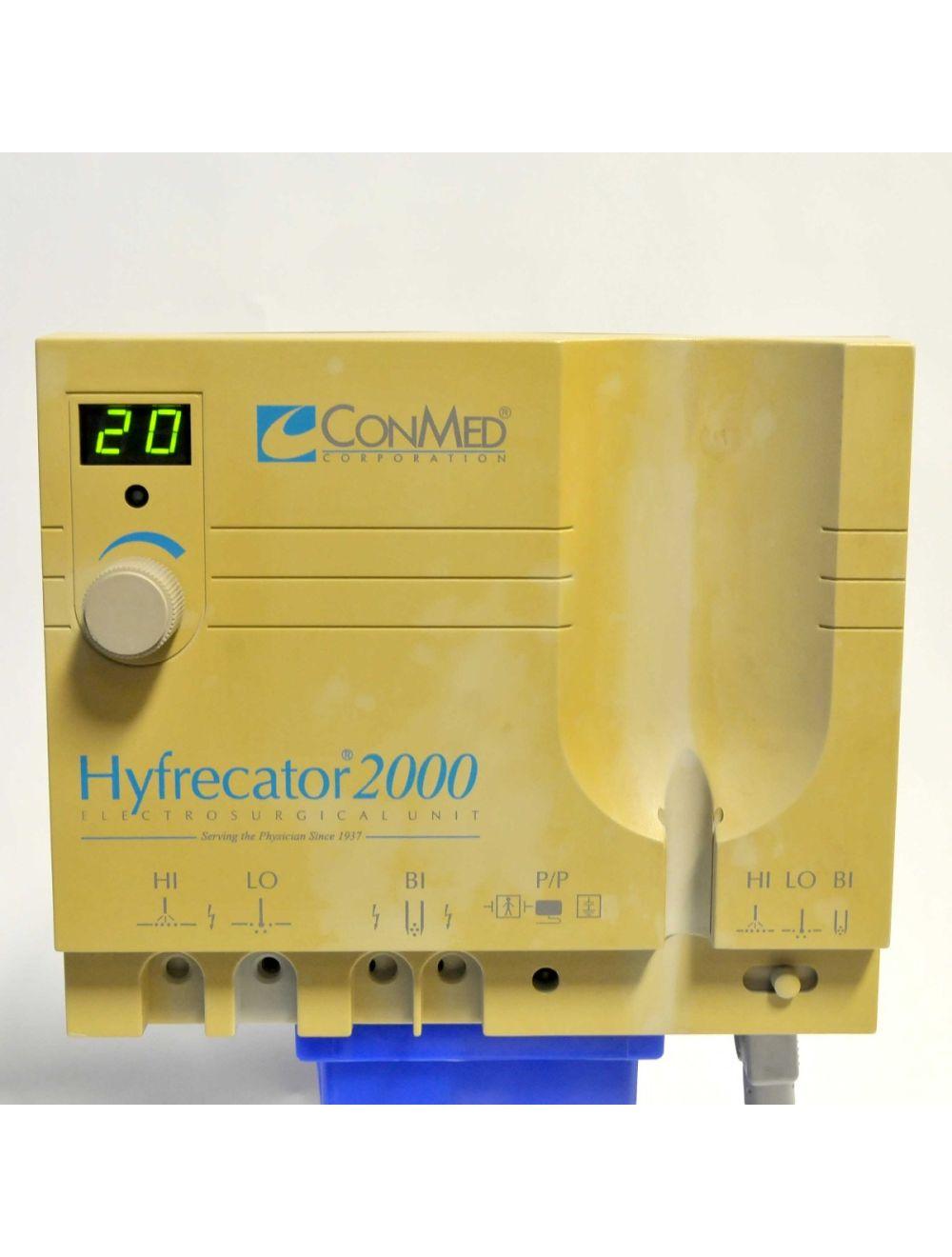ConMed Hyfrecator 2000 Electrosurgical Generator Monopolar Bipolar 7-900-115 Sol International Medical