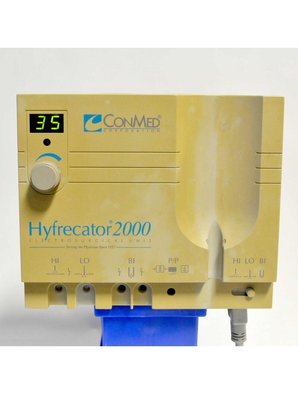 ConMed Hyfrecator 2000 Electrosurgical Generator Monopolar Bipolar 7-900-115 Sol International Medical