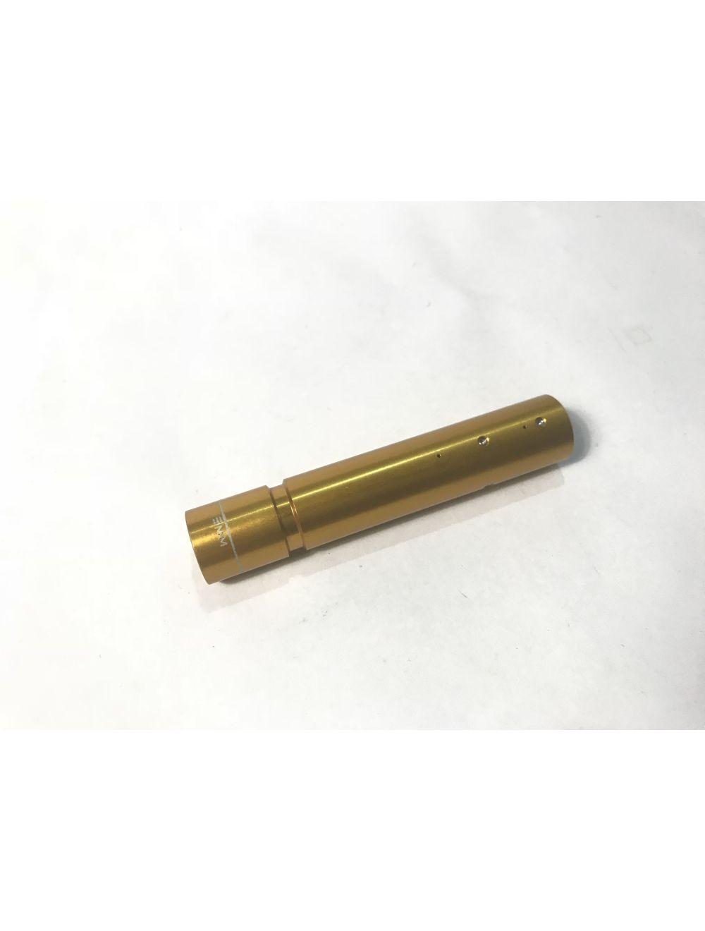 Candela GentleLase Plus Alex HR Laser Handpiece Optic Slider 8mm Gold Lens Candela