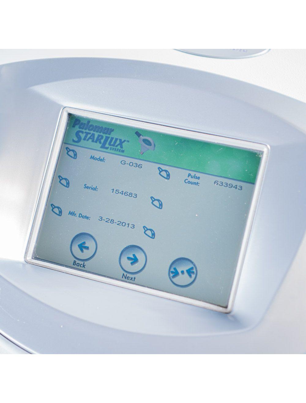 2006 Palomar StarLux 300 Laser with LuxG Handpiece Hair Removal Lesions lux G Palomar