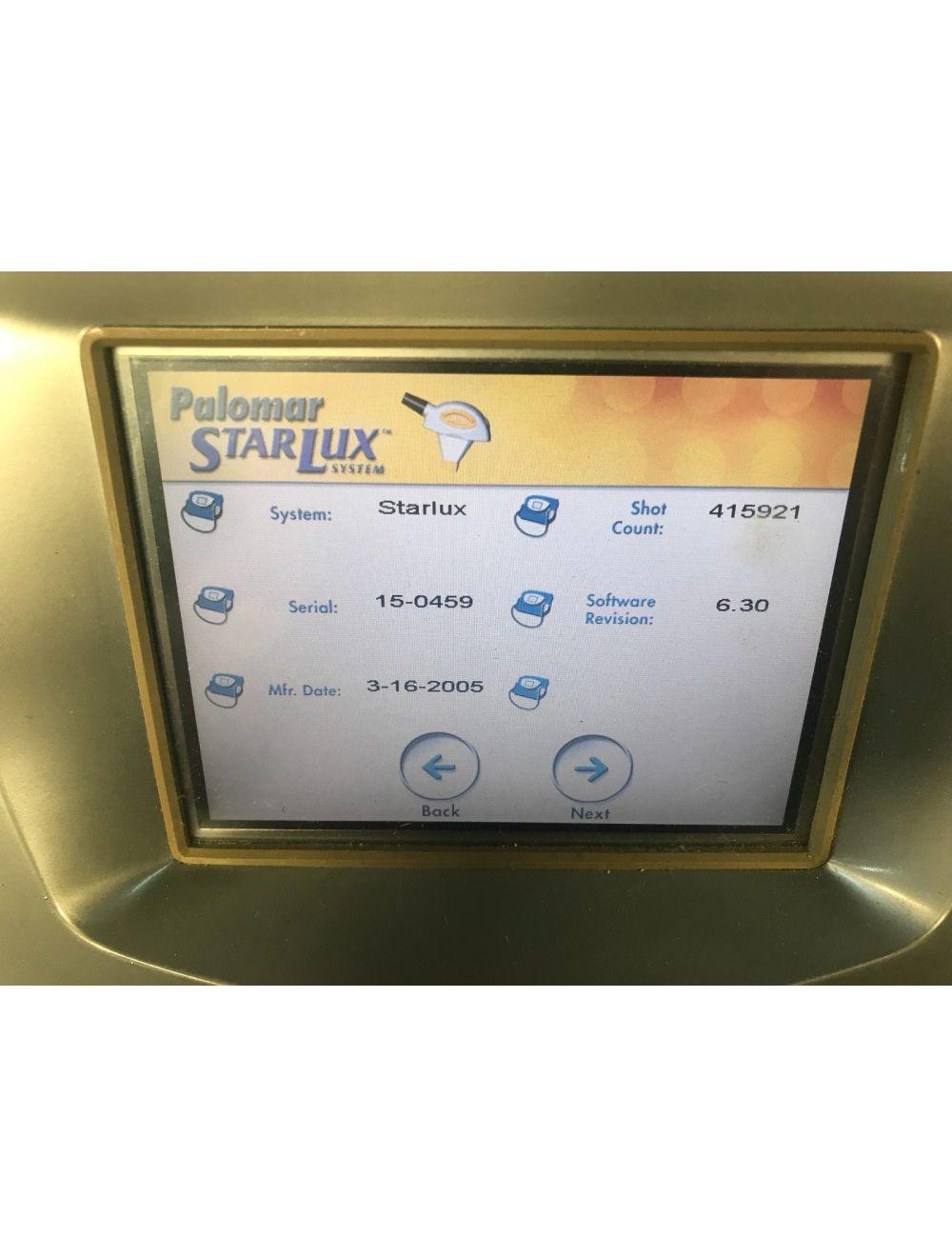 2005 Palomar Starlux 300 IPL Hair Removal Pigmented Lesions 3 HPs Lux G Ys Rs Palomar