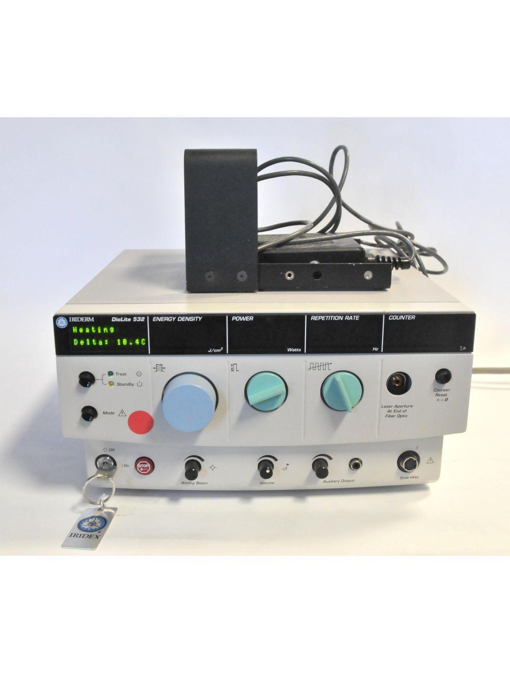 2001 Iridex DioLite 532 KTP Pigmented Vascular Lesion Laser 2 Handpiece Dio Lite Sol International Medical