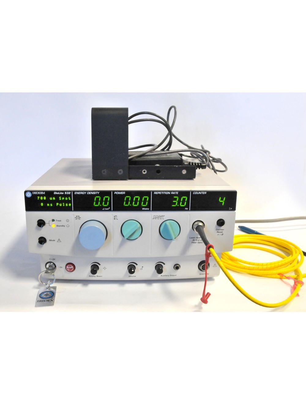 2001 Iridex DioLite 532 KTP Pigmented Vascular Lesion Laser 2 Handpiece Dio Lite Sol International Medical