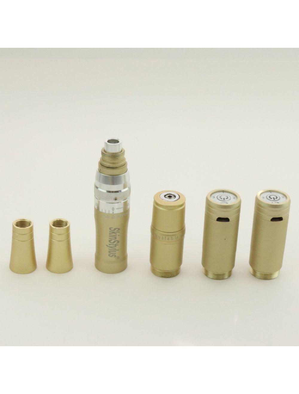 SkinStylus Gold BioLock 1 Variable Depth Microneedling Pen Set Skin Stylus Sol International Medical