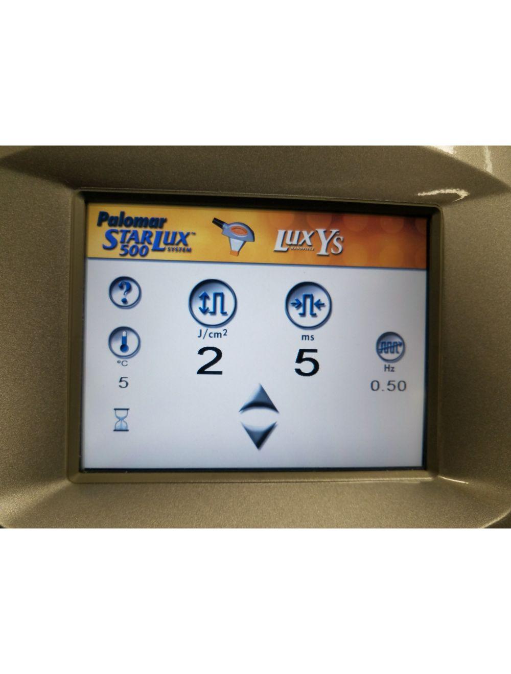 2007 Palomar LUX YS 500 Laser Handpiece Cynosure StarLux LUXYS Hand Piece Palomar