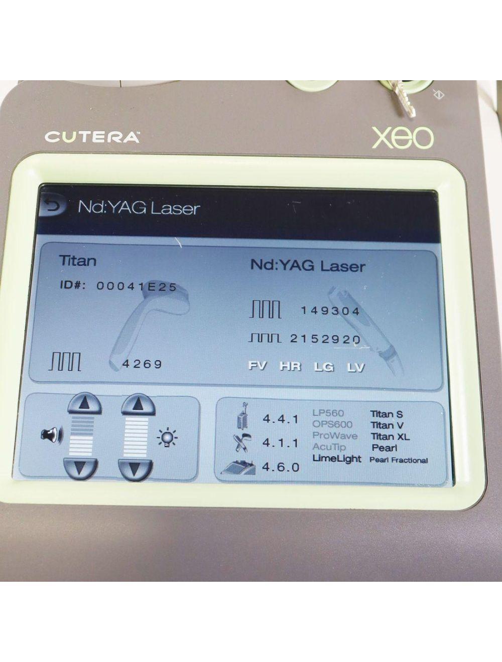 Cutera XEO Titan XL Handpiece - Shot Count: 4,269 Cutera