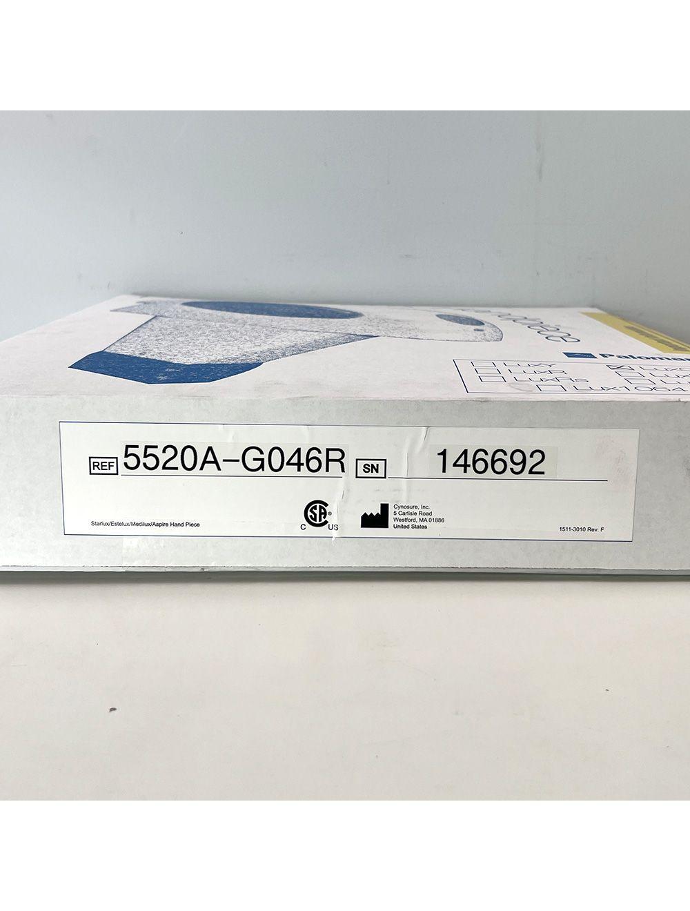 Palomar StarLux 500 MaxG Handpiece Cynosure Factory Refurbished 146692 (0 Shots) Palomar