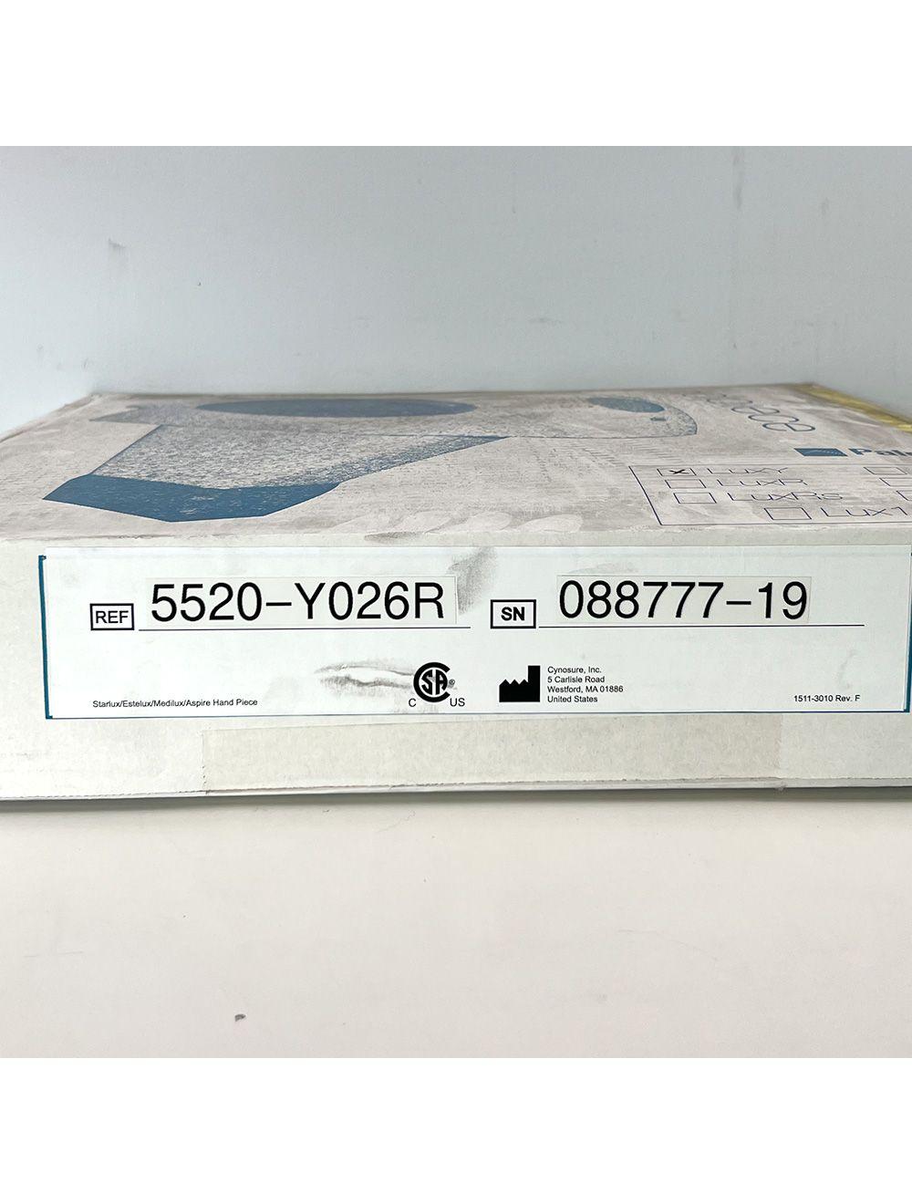 Palomar StarLux LuxY 500 Handpiece Cynosure Factory Refurbished 088777-19 (0 Shots) Palomar